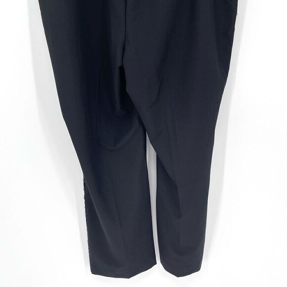 Lane Bryant Signature Fit Sequin Side Tape The Perfect Drape Straight Pant 24 - Picture 8 of 9